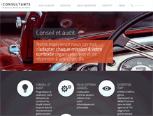 Tablet Screenshot of iconsultants.fr